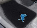 2-pc Embroidered Car Mat Set Car Mats NFL Detroit Lions 2-pc Embroidered Front Car Mats 18"x27" FANMATS