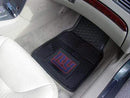 2-pc Vinyl Car Mat Set Car Floor Mats NFL New York Giants 2-pc Vinyl Front Car Mats 17"x27" FANMATS