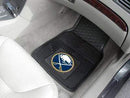 2-pc Vinyl Car Mat Set Car Floor Mats NHL Buffalo Sabres 2-pc Vinyl Front Car Mats 17"x27" FANMATS