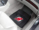2-pc Vinyl Car Mat Set Car Floor Mats NHL New Jersey Devils 2-pc Vinyl Front Car Mats 17"x27" FANMATS