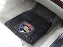 2-pc Vinyl Car Mat Set Car Mats NHL Florida Panthers 2-pc Vinyl Front Car Mats 17"x27" FANMATS