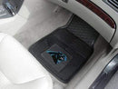 Weather Car Mats NFL Carolina Panthers 2-pc Vinyl Front Car Mats 17"x27"