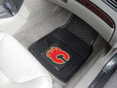 2-pc Vinyl Car Mat Set Rubber Car Mats NHL Calgary Flames 2-pc Vinyl Front Car Mats 17"x27" FANMATS