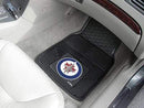 2-pc Vinyl Car Mat Set Rubber Car Mats NHL Winnipeg Jets 2-pc Vinyl Front Car Mats 17"x27" FANMATS