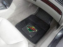 2-pc Vinyl Car Mat Set Weather Car Mats NHL Minnesota Wild 2-pc Vinyl Front Car Mats 17"x27" FANMATS