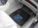 2-pc Vinyl Car Mat Set Weather Car Mats NHL St. Louis Blues 2-pc Vinyl Front Car Mats 17"x27" FANMATS