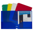 (2 Pk) 2 Pocket Poly Portfolios 10-Supplies-JadeMoghul Inc.