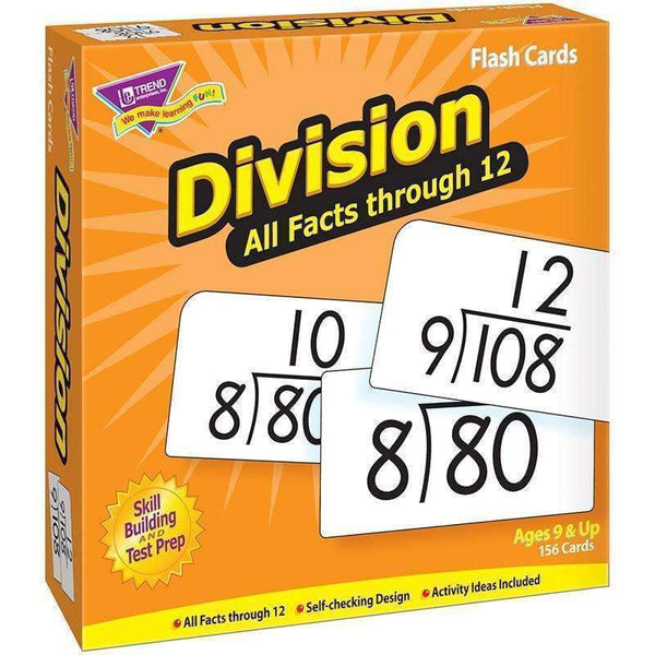 (2 PK) FLASH CARDS ALL FACTS 0-12-Learning Materials-JadeMoghul Inc.