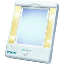 2-Sided Makeup Mirror with 4 Light Settings-Personal Care-JadeMoghul Inc.