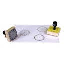 (2 ST) STAMP SET OF 3 CLOCK PER SET-Supplies-JadeMoghul Inc.