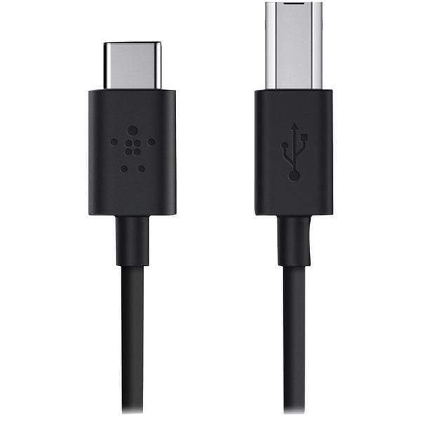 2.0 USB-C(TM) to USB-B Printer Cable, 4.6ft-USB Peripherals & Accessories-JadeMoghul Inc.