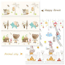 200*180cm Foldable Cartoon Baby Play Mat Xpe Puzzle Children's Mat Baby Climbing Pad Kids Rug Baby Games Mats Toys For Children AExp