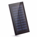 20000mah solar Power Bank External Battery quick charge Dual USB Powerbank Portable phone Charger for iPhone 8 X Xiaomi 18650-Black-JadeMoghul Inc.