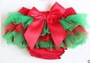 2016 Baby Cotton Chiffon Ruffle Bloomers cute Baby Diaper Cover Newborn Flower Shorts Toddler fashion Summer Satin Pants-Green-3M-JadeMoghul Inc.