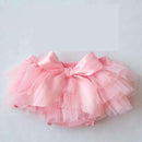 2016 Baby Cotton Chiffon Ruffle Bloomers cute Baby Diaper Cover Newborn Flower Shorts Toddler fashion Summer Satin Pants-Pink-3M-JadeMoghul Inc.