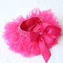 2016 Baby Cotton Chiffon Ruffle Bloomers cute Baby Diaper Cover Newborn Flower Shorts Toddler fashion Summer Satin Pants-Red-3M-JadeMoghul Inc.
