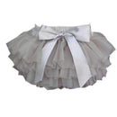 2016 Baby Cotton Chiffon Ruffle Bloomers cute Baby Diaper Cover Newborn Flower Shorts Toddler fashion Summer Satin Pants-Silver-3M-JadeMoghul Inc.