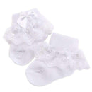 2016 Christening Winter Warm Calcetines Bebe Newborn Cotton Baby Socks,Kid Ruffled Chaussette Bebe Knitted Knee Lace Leg Warmers-3F1005-3M-JadeMoghul Inc.