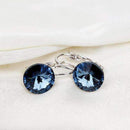 2016 Fashion Jewelry Gold-color Earring For Women Austrian Crystal Purple Drop Earrings Stone Pendientes Mujer Moda Earing E0001-platinum plating 2-JadeMoghul Inc.