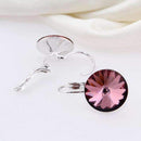 2016 Fashion Jewelry Gold-color Earring For Women Austrian Crystal Purple Drop Earrings Stone Pendientes Mujer Moda Earing E0001-platinum plating 4-JadeMoghul Inc.