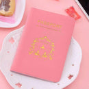 2016 hot selling 1pc Fashion New Passport Holder Documents Bag Sweet Trojan Travel Passport Cover Card Case-orange-JadeMoghul Inc.