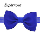 2016 Multicolor Bowknot Mini Headbands girl hair accessories Girl headband cute hair band newborn floral headband LS25-Blue-JadeMoghul Inc.