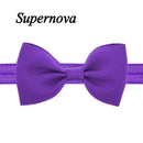 2016 Multicolor Bowknot Mini Headbands girl hair accessories Girl headband cute hair band newborn floral headband LS25-Purple-JadeMoghul Inc.