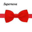2016 Multicolor Bowknot Mini Headbands girl hair accessories Girl headband cute hair band newborn floral headband LS25-Red-JadeMoghul Inc.