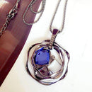 2016 New Arrival Women Pendant Necklaces New Fashion Sweater Chain Crystal Pendant Necklace Long-1-JadeMoghul Inc.