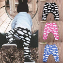 2016 new fashion baby boy pants baby girl pants baby leggings baby trousers cute clould pants 100%cotton-Black-4-6 months-JadeMoghul Inc.