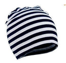 2016 New Spring Autumn Warm Cotton Baby Hat Girl Boy Toddler Infant Kids Caps Brand Candy Color Lovely Baby Beanies Accessories-stripe-JadeMoghul Inc.
