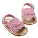 2016 Summer Toddler Girl Bebe Solid Christening Party Baby Shoes,Infant Hot Sale Fringe Birthday Blue PU Baby Moccasins Shoes-1A1004-7-12 Months-JadeMoghul Inc.