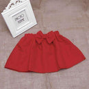 2016New Baby Kid Mini Bubble Tutu Skirt Girl Cute Pleated Fluffy Skirt Party Dance Skirt-Red-JadeMoghul Inc.