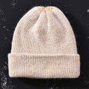 2017 New Winter Hat for Women Rabbit Cashmere Knitted Beanies Thick Warm Vogue Ladies Wool Angora Hat Female Beanie Hats AExp