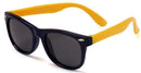 2017 Tac Polarized Children Sunglasses UV400 Protective Flexible Silicone Polaroid Kids Sunglasses Funny Baby Infant Sun Glasses-Black Yellow-JadeMoghul Inc.
