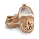 2017 Winter Baby Pu Leather Infant Suede Boots Baby Moccasins Newborn Princess Baby Shoes-K-13-18 Months-JadeMoghul Inc.