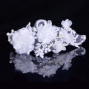 Fashion Lady Wedding Jewelry Pure White Flower Hair Decoration