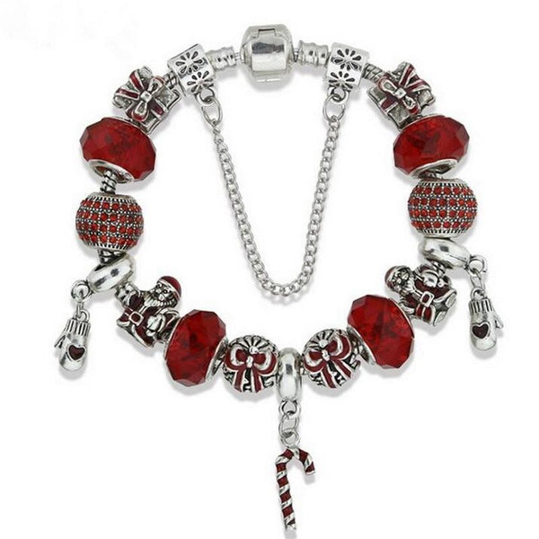 Hot Selling Alloy Christmas Gifts Decoration Candy Charm Bracelet