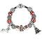 Creative Christmas Design PU Cord Women Gifts Bracelet