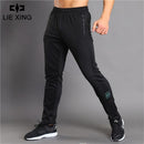 2018 GYMS New Men Pants Compress Gymming Leggings Men Fitness Workout Summer Sporting Fitness Male Breathable Long Pants-Black-L-JadeMoghul Inc.