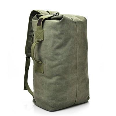 2018 Large Capacity Rucksack Man Travel Bag Mountaineering Backpack Male Luggage Boys Canvas Bucket Shoulder Bags Men Backpacks-Army Green-Small 26x45x20cm-JadeMoghul Inc.