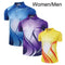 2018 Male female Table Tennis Jerseys , Polyester Turn-down collar tennis clothes, badminton Jerseys , pingpong sports Uniforms-Women Blue-4XL-JadeMoghul Inc.