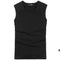 2018 Summer Men's fashion Tank Tops O neck sleeveless vest Male 100% cotton Fitness Vests Man Korean slim tee shirts Asian S-XXL-O neck Black-S-JadeMoghul Inc.