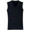 2018 Summer Men's fashion Tank Tops O neck sleeveless vest Male 100% cotton Fitness Vests Man Korean slim tee shirts Asian S-XXL-V neck Black-S-JadeMoghul Inc.