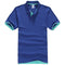 2018 Summer Polo Shirt Men Short Sleeve Breathable Cotton Casual Short Sleeve Mens Polo Shirts Lovers Women Polo-blue green-XS-JadeMoghul Inc.