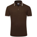 2018 Summer Style Cotton Man Polo Shirts Solid Color Short Sleeve Slim Breathable Famous Brand Men's Polos Shirts Male Tops XXXL-Coffee-XS-JadeMoghul Inc.