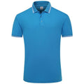 2018 Summer Style Cotton Man Polo Shirts Solid Color Short Sleeve Slim Breathable Famous Brand Men's Polos Shirts Male Tops XXXL-Lake Blue-XS-JadeMoghul Inc.