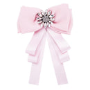New Fashion Statement Simple Style Ribbon Bowknot Women Brooch