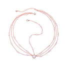 Fashion Elegant Diamond Gemstone Alloy Hair Jewelry Chain