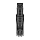 Holiday Sexy Woman Hollow Swimsuit Cover Up Tops Dress